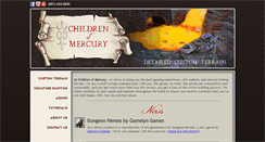 Desktop Screenshot of childrenofmercury.com